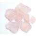 Natural Crystal Rough 200g Natural Rose Quartz Rough Stones Rock Crystal Reiki Metaphysical Raw Stone with a Free Pouch - Buy Online on GoSupps.com