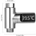 Kylewo Bathe Thermometer - LED Display Shower Water Clock Real-Time Temperature Monitoring (5-85 C) with 360 Rotating Screen - Buy Online on GoSupps.com