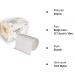 Comfifast Elasticated Multistretch Tubular Viscose Bandage 17.5cm x 10m - Beige Line - Adult Trunk - Limb Circumference 50-120cm - Buy Online on GoSupps.com