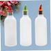 Mikinona Ketchup Dispenser Salad Dressing Container 3pcs Color Storage Kitchen Ketchup Bottle Salad Squeeze Random re-usable - Buy Online on GoSupps.com