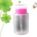 Push-Down Donor 150ml Nail Polish Remover Pump Bottle - Empty Pink Alcohol & Oil Liquid Dispenser - Buy Online on GoSupps.com