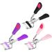 Eyelashes Curler with Comb Separated Lashes Curler Steel Wide Angle Eyelash Eye Makeup Tool for Girls Women Purple Lash Curler - Buy Online on GoSupps.com