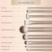 Real Techniques Au Naturale 9 Piece Makeup Brush Set - Perfect for Fluid Cream & Powder Foundation Eyeshadow Blush - Cruelty-Free Gift Set in Gold - Buy Online on GoSupps.com