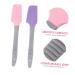 Frcolor Silicone Wax Spatula Set - 4 Multifunctional Household Skincare Tools for Hair Removal | Durable Wax Accessories - Buy Online on GoSupps.com
