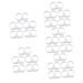 Healeved 25 Pairs Toe Ring Elastic Band Toe Cover Toe Acupoint Covers Ring Acupoint Stimulating Cover Jansio Ring for Toe Covers Headgear Foot Travel