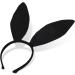 SCSpecial Bunny Ears Headband Easter Headband Rabbit Ear Hair Band for Party Cosplay Costume Accessory - Black - Buy Online on GoSupps.com