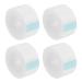 Housoutil White Tape 4 Rolls Medical Tape Duct Tape Clear White Eyelid Tape Adhesive Tape Beauty Stickers Double Eyelid