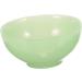 2-Piece Green Terrarium Bowls for Men's Care | Decorative Soap & Shaving Bowl - Jade Glass Containers 11.5x11.5x5cm - Buy Online on GoSupps.com