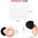 3-Layer Noise Cancelling Ear Plugs for Sleeping, Swimming, Studying, Working & Concerts - Pink - Buy Online on GoSupps.com