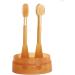 Infant-to-Toddler Silicone Toothbrush | First Toothbrush & Tongue Scraper with Storage Cup | Perfect Gift for Kids - Buy Online on GoSupps.com
