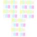 Didiseaon 72 Pairs Eyelash Silicone Patch Extend Curly