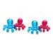 Beavorty clips 4 pieces scalp octopus scalp massage to relieve headache hand massager Ultra octopus massage device portable massage gear BH massage comb older hair