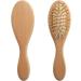 Haominnaqi 3-Piece Wooden Baby Hair Brush and Comb Set for Newborns and Toddlers - Buy Online on GoSupps.com