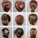 Lovef 6 Pcs Stretchable Double Combs Upzing Medium Hair Clips - Assorted Colors - Buy Online on GoSupps.com