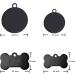 ID Tag Small Large Personalised ID Tag for Pet Dog Doggy Cat Kitten Kitty Puppy Engraved Dog ID Tag (Silver Bone) - Buy Online on GoSupps.com