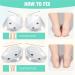 Buy Orthopedic Insoles - 3 Pairs Silicone Heel Inserts with Magnets for Foot Alignment & Height Increase - Relieve Heel Pain & Correct Bow Legs - Buy Online on GoSupps.com