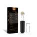 Derma Roller Microneedling Tool for Face & Beard - 0.25mm Black Microneedle Roller for Men & Women - Enhance Skin & Hair Growth - Buy Online on GoSupps.com