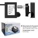 PULACO 95GPH Mini Submersible Water Pump - Ideal for Aquariums, Ponds & Hydroponics - Buy Online on GoSupps.com