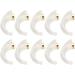 10 Ear Hooks Replacement for Hearing Aids - Durable PP Perfect Fit International Shipping - Buy Online on GoSupps.com
