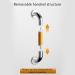 MEELYHOME Grab Bar Set with Luminous Rings for Safety and Comfort Suitable for Elderly and Disabled - Buy Online on GoSupps.com