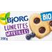 G n rique BJORG's delicious organic blueberry cookies 200g - A healthy and nutritious snack for your sweet tooth - Pack of 3
