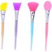 Beavorty 1Pc Silicone Brush Cosmetic brush Brush Foundation Brush Blush Brush Highlighter Brush Cosmetic Beauty Tool Eyeshadow Brush facial Makeup Brush Accessories make up - Buy Online on GoSupps.com