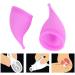 Silicone Menstrual Cup | Comfortable & Reusable Female Hygiene Solution | Safe Period Collector (#3) - Buy Online on GoSupps.com