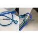 Round Anti-Blue Light Reading Glasses - Retro Black Gold +0.00 - Block Eye Pollution for Comfort - Buy Online on GoSupps.com