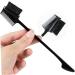 Set of 4 Makeup Eyelash Applicator Eyelash Comb Cleaning Brush Hairbrush Colleagues Eyebrow Comb Cosmetic Brush Double Makeup Brush Eyebrow Brush - Buy Online on GoSupps.com