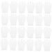 NUSITOU 12 Pairs Washable Cotton Gloves Cotton Jewelry Gloves Stretchable Lining Gloves White Jewelry Gloves Elastic Cotton Gloves White Gloves Women Watch Moisturizing Hand Gloves Work 23x13x8.5cm