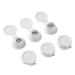 Inverted Bottle Lid - Inverted Leak-Proof Bottle Lid | White Bottle Lid Set No Waste Bottle Lids for Condiment Containers Shampoo Bottle
