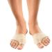 KEDUODUO 1 Double Toe Corrector Corrector Foot Foot Care Bone Thumb Adjuster Correction Soft Pedicure Socks Bunion Straightener L