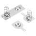 MECCANIXITY 20 Pcs AA Battery Plate 29mmx11mm and 20 Pairs AA Battery Plate 12mmx12mm Positive to Negative Spring Contact Plate