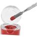 SMASOLO Palette de Maquillage Inox Portable avec Spatule pour M lange de Couleurs pour Pigments Fond de Teint et Vernis Ongles Compacte et L g re pour Usage Professionnel et Voyage - Buy Online on GoSupps.com