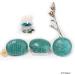 Eusice Natural Healing Stone - 100% Handmade Ethical Amazon Craft for Serenity Relaxation Yoga & Meditation | 80G-100G - Buy Online on GoSupps.com