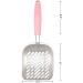 Large Metal Cat Litter Box Scoop Stainless Aluminum Alloys L13.8"xW5.5"xH1.8" Pink Handle - Buy Online on GoSupps.com