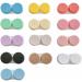 Buy Brown Colored Contact Lens Box - Flat Frosted Double Companion Care DIY Box for Single Lenses - Buy Online on GoSupps.com