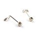 SBTRKT 100pcs (50 Pairs) Eyeglass Nose Pad Arms Stainless Steel Nose Pads Eyeglass Repair Parts
