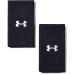 Under Armour Adult 6-inch Performance Wristband 2-Pack Black (001)/White One Size