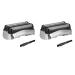 TsoLay 2X Economical Shaving Foils and Blade Set for Series 3 21S 32S 320S-4 330S-4 340S-4 350CC-4 Shaver Head