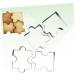 Alipis 4pcs Biscuits Cakesicles Cookie Biscuit Cutter Cookie Cutter Cutting Machine Metal Biscuit Mold - Buy Online on GoSupps.com