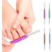 Glass Cuticle Pusher Professional Manicure Stick Nail Cuticle Remover Tools Green - Buy Online on GoSupps.com