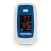 HealthWise Pulse Oximeter | Blood Oxygen Saturation | Complete System Monitor Lanyard and Batteries | Portable Spot-Check Monitoring | Blood Oxygen Saturation (SPO2) and Pulse Rate (BPM)