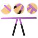 Baluue 3pcs Stainless Steel Eyebrow Ruler Eyebrow Positioning Ruler Eyebrow Stencil Kit 13.8x7cmx3pcs Purplex3pcs - Buy Online on GoSupps.com