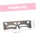 Mipcase 6 Pcs Eyebrow Ruler Makeup Tools Makeup Stencil Eyebrow Stencil Eyebrow Template Balance String 20x4.8cmx3pcs As Shownx3pcs - Buy Online on GoSupps.com
