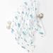 Norinori Muslin Squares Baby Swaddle Blanket - 100% Soft Cotton, Breathable & Durable - Blue, 47x47inch - Multi-Use, Reusable Newborn Essentials - Buy Online on GoSupps.com