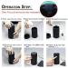 Portable Car Diffuser Humidifier - USB Cool Mist Aromatherapy Essential Oil Mini Diffuser (Plain Black) - Buy Online on GoSupps.com