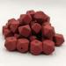 50pcs Maroon 14mm Silicone Hexagon Pearl Beads - DIY Spacer Beads for Necklace Making - Buy Online on GoSupps.com