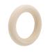 Wooden Baby Teether - Durable & Washable Teething Rings for Infants | Safe & Smooth Design (73mm) - Buy Online on GoSupps.com