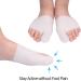 Gel Bunion Protector Sleeves - Metatarsal Pads for Men and Women - Pain Relief Toe Socks | 1 Pair - Buy Online on GoSupps.com